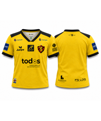 CAMISA DE JOGO SPORT AMARELA FUTSAL - INFANTIL